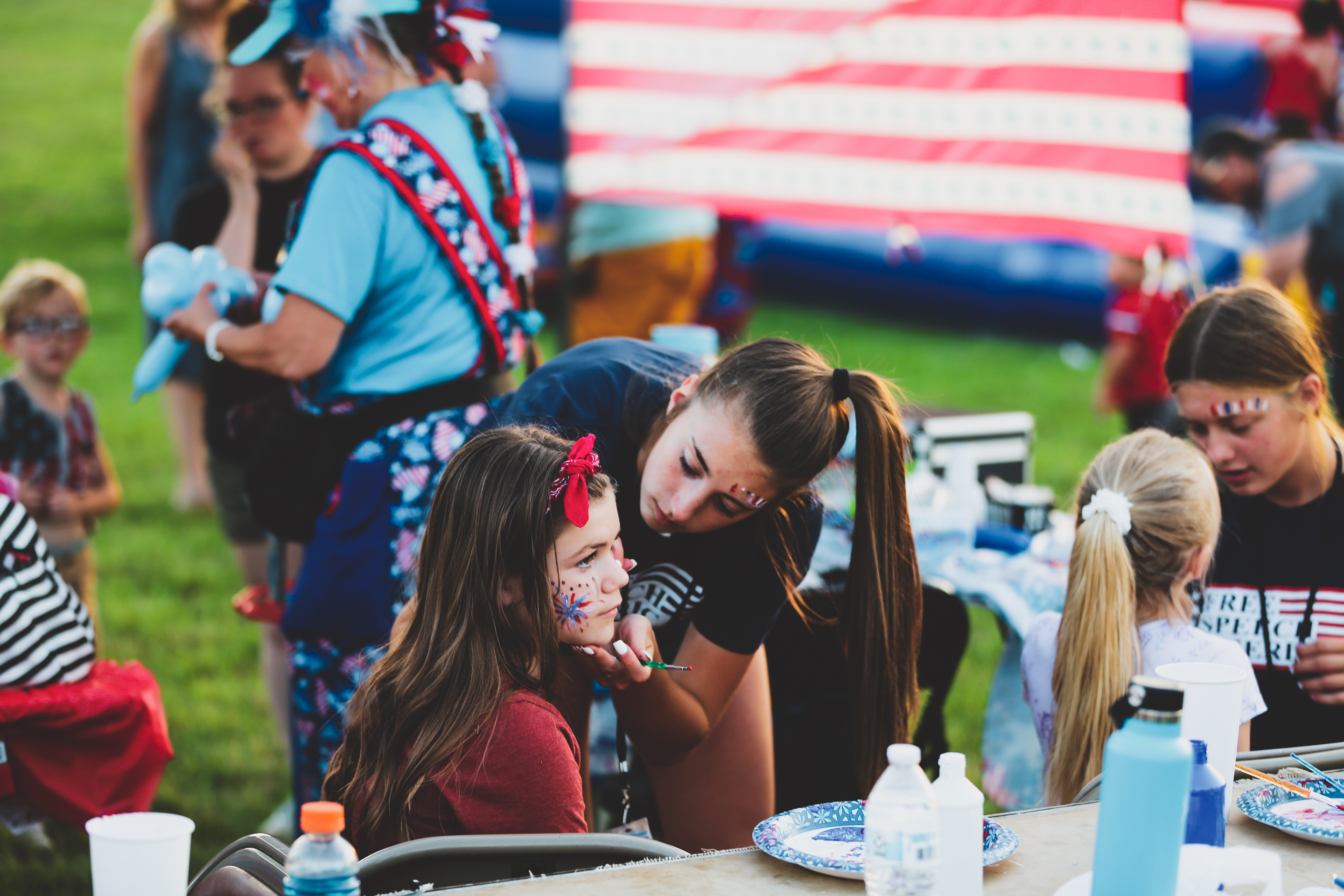Fireworks Spectacular Face Painting